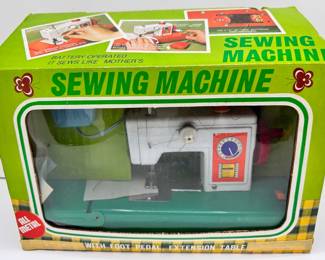 Vintage Battery Operated Mini Sewing Machine In Original Box
Lot #: 161