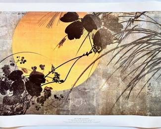 MMA Poster: Autumn Grasses By Shibata Zeshin, Japan 1807-1891, New, Still Rolled
Lot #: 27