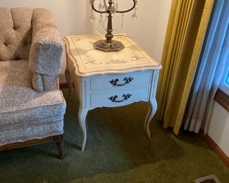 French Provincial End Table