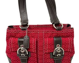 Traditional Coach Handbag
