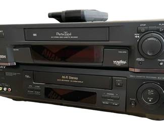 Two VHS Players
