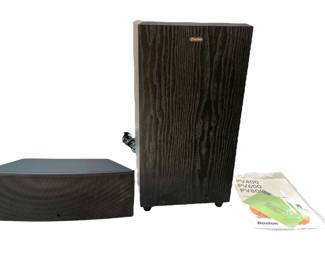 Boston Acoustics Subwoofer and Speaker
