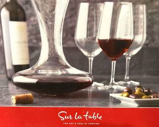Sur La Table Wine Decanter in Box
