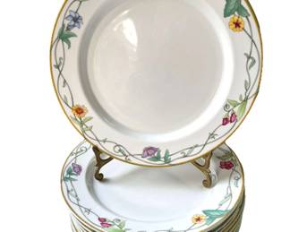 10 Dansk “Tivoli Gardens” 11” Dinner Plates
