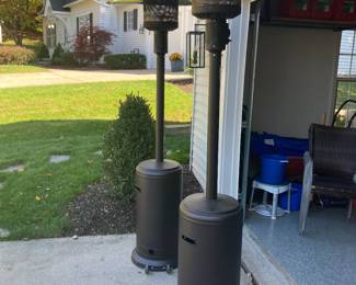 Pair of Outdoor Heat Lamps