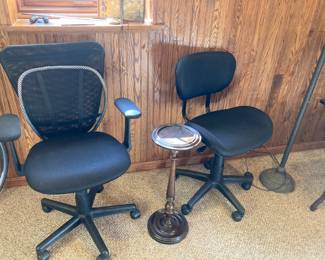 Desk Chairs & Wine Stand