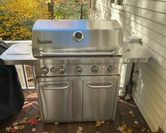 SIGNATEUR Gas Grill w/Side Burner