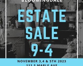 NOT TO BE MISSED EXTRAORDINARY ESTATE SALE starts on 9/14/2023