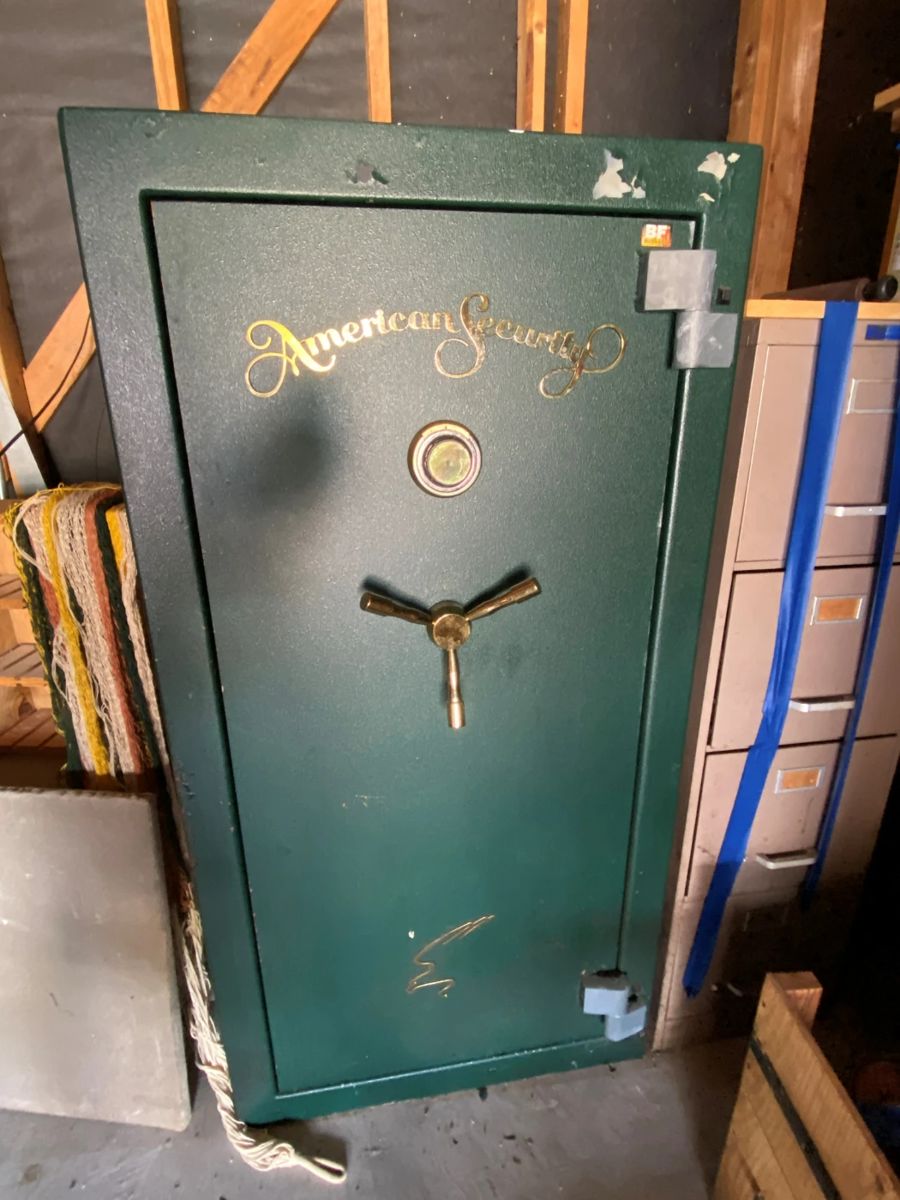 Large American Security Gun Safe with combination lock