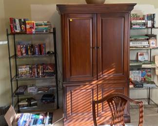 Books, video cassettes and CDs