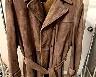 Men's Suede Coat