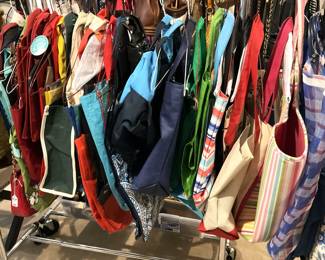 Purses and shopping bags