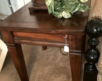 Wooden side table