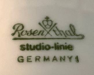 Rosenthal china from Germany
