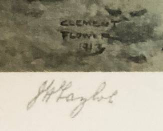 The Great Triumvirate - by Clement Flower 