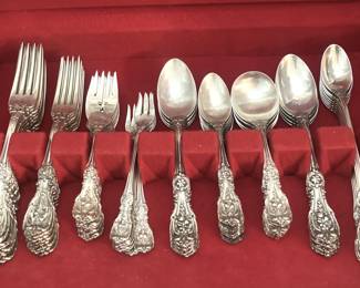 Francis I sterling silver dinnerware
