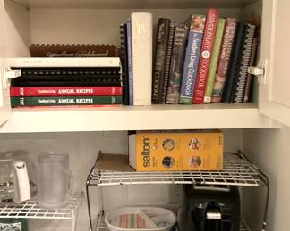Cookbooks;  small appliances