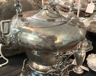 Silverplate coffee server