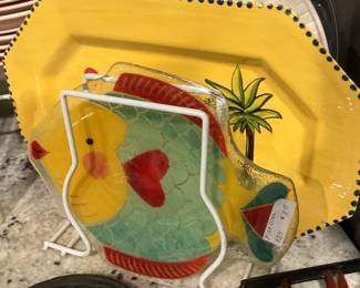 Trivets and serving plates