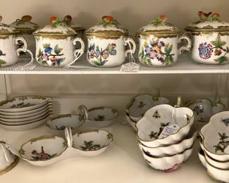 Herend hand painted porcelain from Hungary 