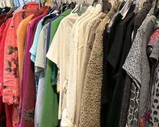 Some of the many clothes