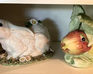 Darling bunny tureens