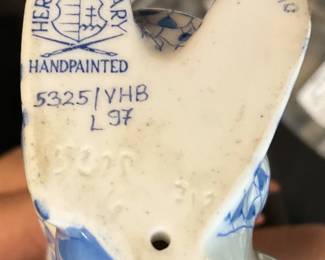 Hand painted and signed in Hungary