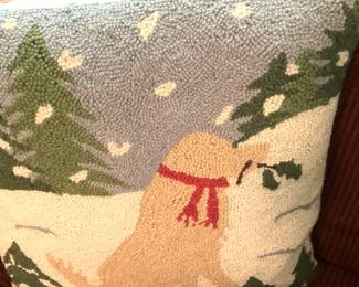 Decorative Christmas pillow