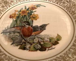 Lenox Boehm Bird plates