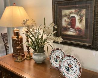 Some of the many great decorative items in this home