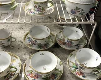 Herend selections from Hungary - hand painted porcelain 