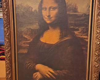 Mona Lisa by Leonardo DaVinci. The World Classic Art Reproductions