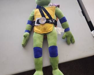 Teenage Mutant Ninja Turtles-Mutant Mayhem, 24” Pillow Buddy, Blue Leo
