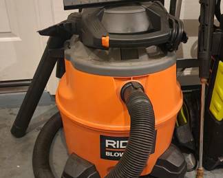 RIDGID Canister vacuum