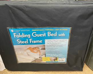 Folding Guest Bed with Steel Frame