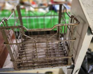 Vintage Metal Basket