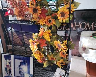 Wire Rack - Fall Wreaths