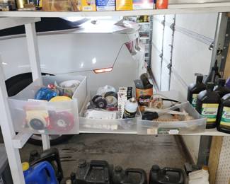 Oil - Tape - Garage Misc.