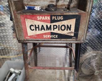 Vintage Champion Spark Plug Tester Cleaner 
