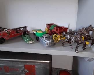 Vintage Metal Toys