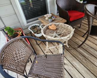 Outdoor Wicker Chairs