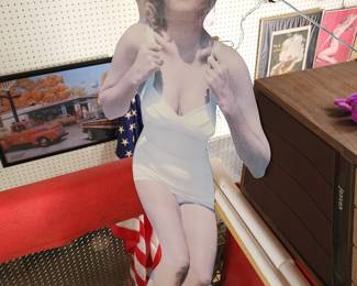 Life Size Marilyn Manroe Poster 
