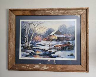 Limited Edition Dale Klue Painting