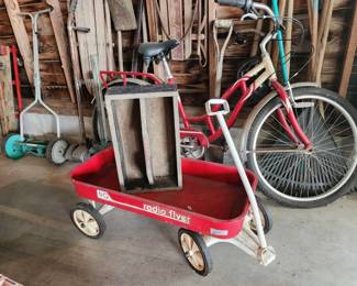 Vintage Radio Flyer Wagon