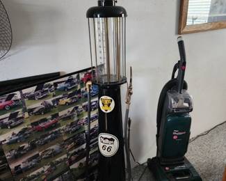 Phillips 66 Gas Pump Lamp