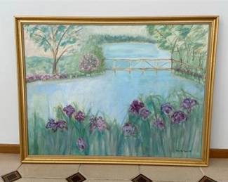 Original Signed Donella Lewis Painting