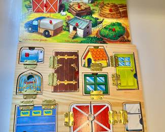 $16 bottom puzzle; $8 top puzzle (SOLD)