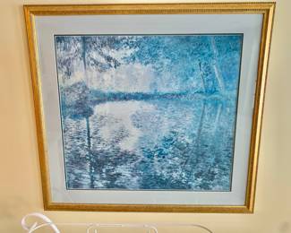 $120 - Framed print #1 - 34" H  x 37" W