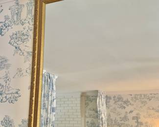 $500 - Ornate gilt mirror #2 - 59" H x 32" W