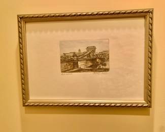 $45 - Art #7 - 9" H x 12.5" W